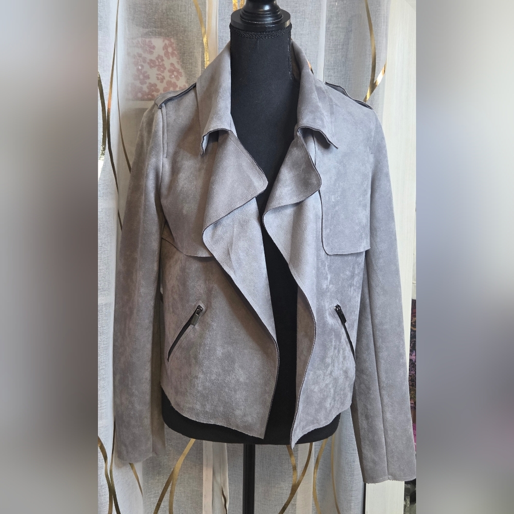 Kut from the Kloth Gray Trench Coat